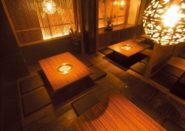 松阪牛焼肉 エム m 法善寺店 はなれの雰囲気1