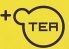 ティー +TEAのロゴ
