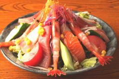 料理メニュー写真 風林海鮮サラダ