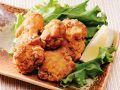 料理メニュー写真&nbsp;若鶏の唐揚げ/鶏なんこつのコリコリ揚げ/エイヒレの炙り焼き