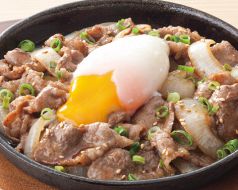料理メニュー写真&nbsp;■牛カルビ鉄板焼き