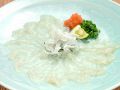 料理メニュー写真&nbsp;下関産とらふぐ刺身