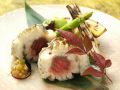 料理メニュー写真&nbsp;広島牛の太刀魚巻き焼き