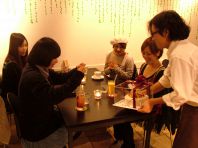 STAFFが演出のお手伝い♪