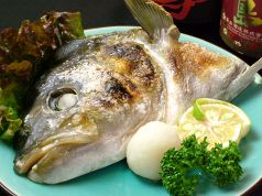 料理メニュー写真&nbsp;カンパチのカマ塩焼き