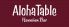 アロハテーブル ALOHA TABLE ハワイアンバーのロゴ