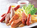 料理メニュー写真&nbsp;5種の本格ソーセージ盛り合わせ