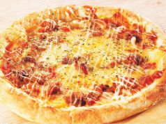 料理メニュー写真 グリルチキンピザ