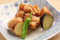 料理メニュー写真 三河鶏の竜田揚げ