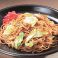 料理メニュー写真&nbsp;屋台風ソース焼きそば