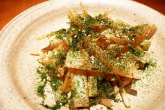 料理メニュー写真 野菜チップ/山芋フライ/フライドポテト~明太マヨとホットソース~