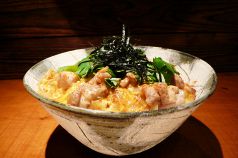 料理メニュー写真 炭焼地鶏の親子丼