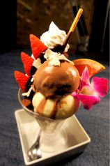 料理メニュー写真&nbsp;チョコレートパフェ