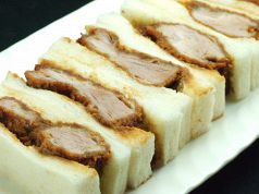 料理メニュー写真 煮かつサンドヒレ