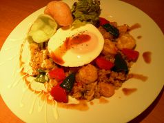 料理メニュー写真&nbsp;ナシゴレンピラフif仕立て