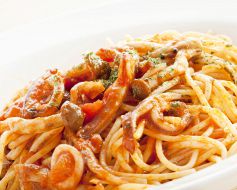 料理メニュー写真 トマトソースパスタ