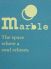 マーブル marble 宮崎 カフェバーのロゴ