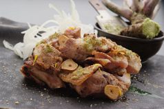 料理メニュー写真 特女(とくめん)薩摩地鶏のわさび焼き