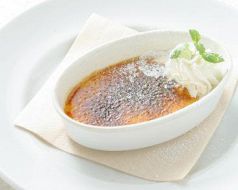 料理メニュー写真 本日のクリームブリュレ