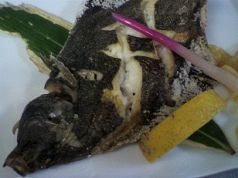 料理メニュー写真 カレイ塩焼
