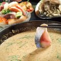 料理メニュー写真&nbsp;新博多名物！海鮮ゴマしゃぶ鍋（一人前）