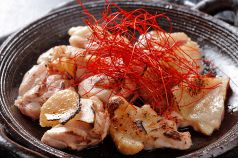 料理メニュー写真&nbsp;霧島地鶏もも炭火焼き