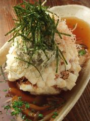 料理メニュー写真&nbsp;揚げじゃがまんじゅうのとろとろ和風あんかけ