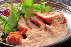 料理メニュー写真&nbsp;地鶏の南蛮フライ