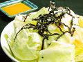 料理メニュー写真&nbsp;キャベツ塩こぶ
