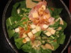 料理メニュー写真&nbsp;ほうれん草とベーコンのサラダ