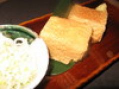 料理メニュー写真&nbsp;たこわさ奴/ちゃんじゃ奴/厚揚げ