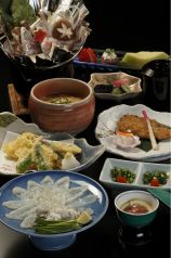 料理メニュー写真 春帆楼広島会席“清盛”4月より9月までの限定会席です。