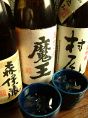 厳選焼酎も取り揃えております。