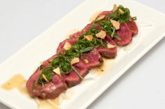 料理メニュー写真&nbsp;和牛肉のタタキ