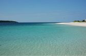 青い海…