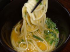 料理メニュー写真 五島うどん地獄炊き(熱々釜揚げうどんをつけ麺で!)