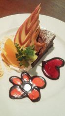 料理メニュー写真&nbsp;ガトーショコラ
