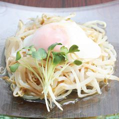 料理メニュー写真&nbsp;『とろたま』乗ったで！『うまもやし』