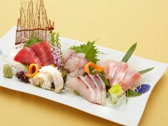 料理メニュー写真&nbsp;お造り五種盛り