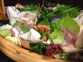 料理メニュー写真&nbsp;豪快お造り盛り合わせ沢山の魚の中から選んでもできます