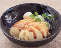 料理メニュー写真 とりでんアイス/北海道生クリームのしっとりミルクレープ/豆乳きなこパン