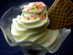 料理メニュー写真 本日のソフトクリーム