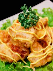 料理メニュー写真&nbsp;地鶏の唐揚