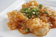 料理メニュー写真&nbsp;大正海老のチリソース