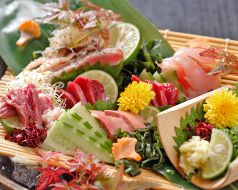 料理メニュー写真&nbsp;但馬地鶏　お造り盛合せ