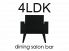 4LDKのロゴ