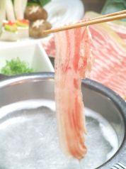 三河もち豚とんとんしゃぶしゃぶ鍋セット/特選黒豚しゃぶしゃぶ鍋セット