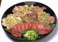 料理メニュー写真&nbsp;ネギ塩盛合わせ。