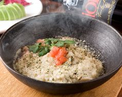 料理メニュー写真&nbsp;ゴルゴンゾーラの鉄板焼きリゾット