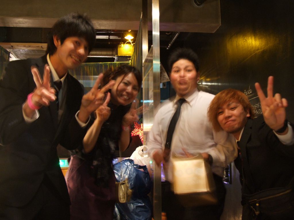とあるパーティーの幹事さん。事前打ち合わせ大歓迎！サプライズ演出もお気軽にどうぞ★